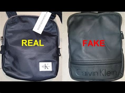 fake calvin klein vs real bag|calvin klein counterfeit.